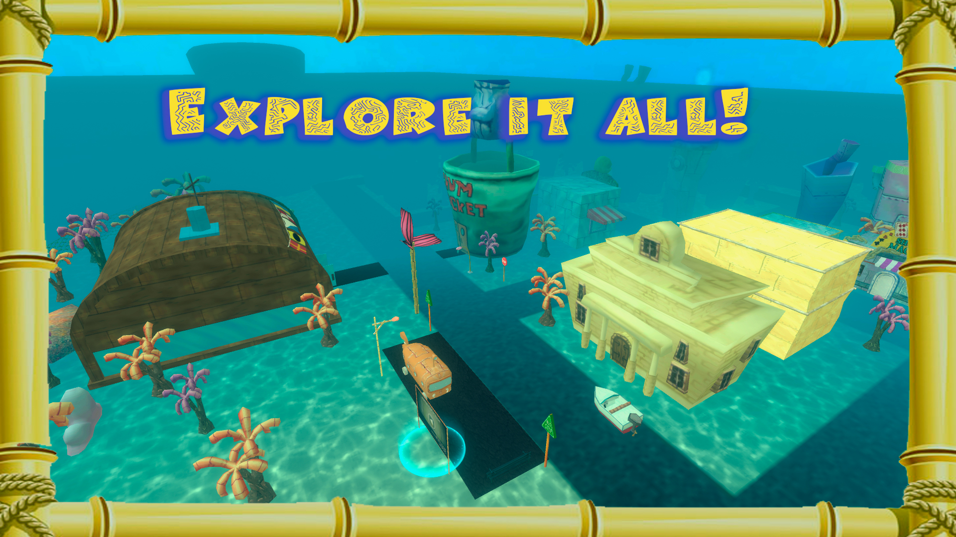 اسکرین شات 2 بازی Bob Adventure in Bikini Bottom