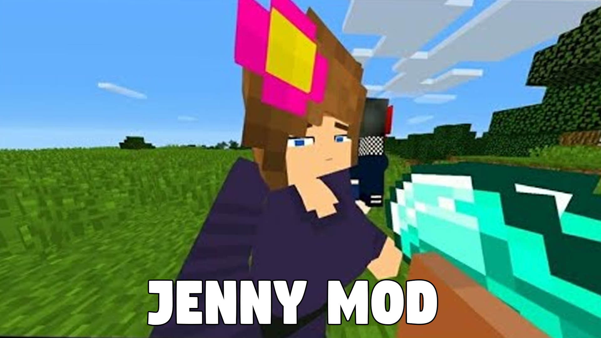 اسکرین شات 4 برنامه Jenny Girl Mod Minecraft PE