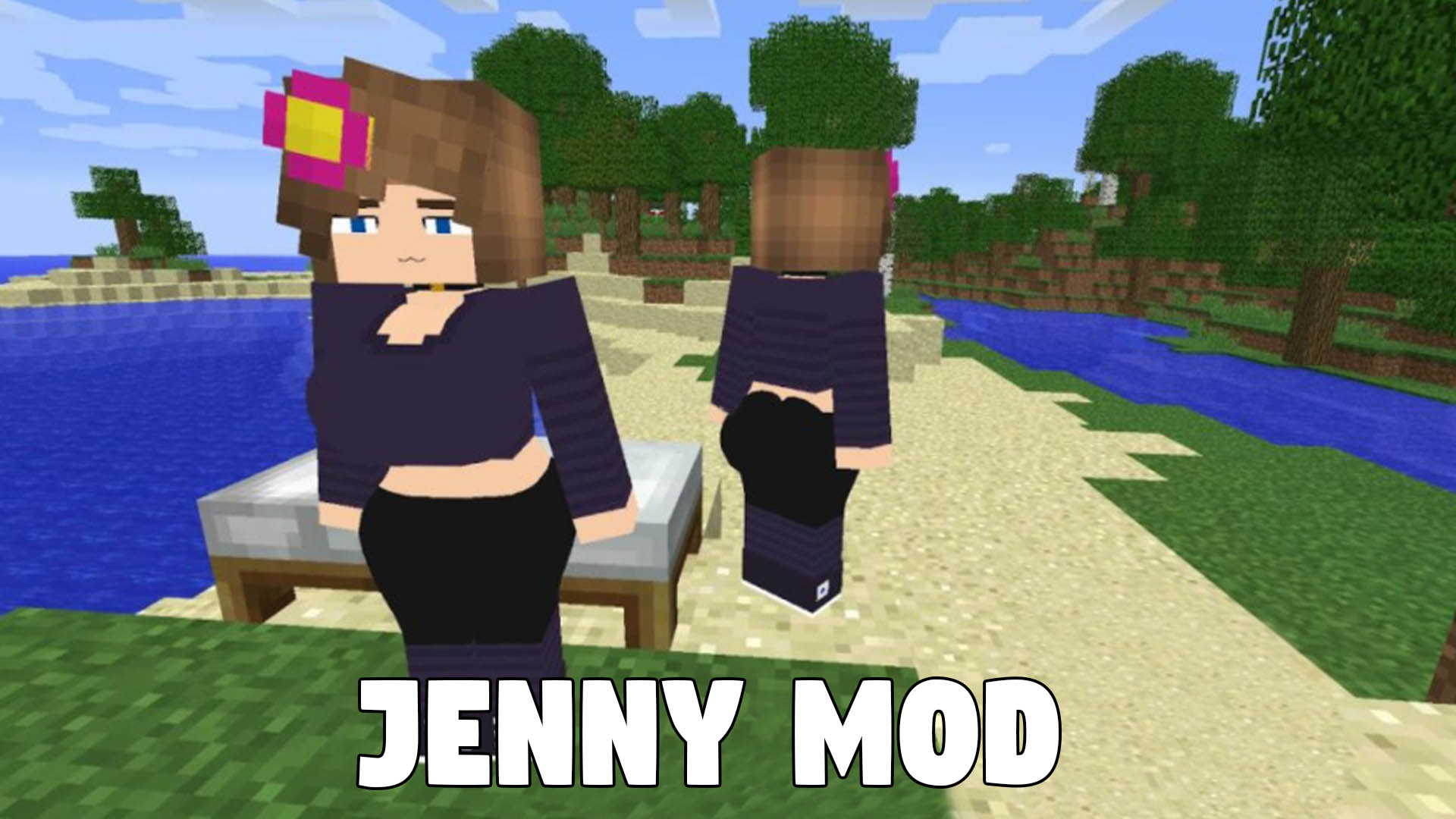 اسکرین شات 2 برنامه Jenny Girl Mod Minecraft PE