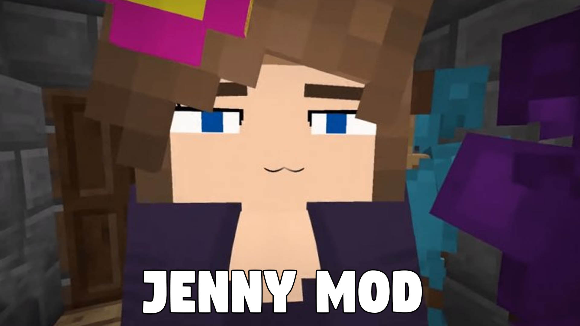 اسکرین شات 1 برنامه Jenny Girl Mod Minecraft PE