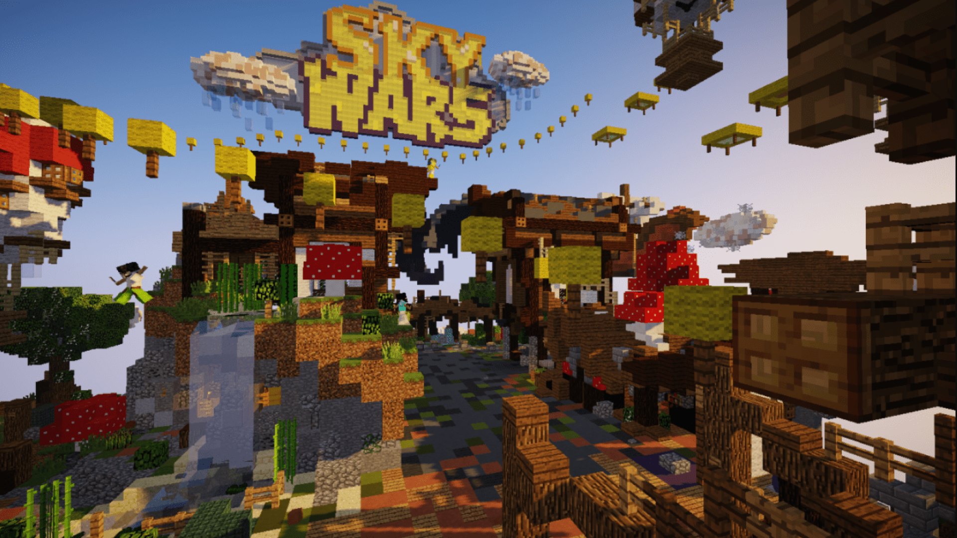 اسکرین شات 1 بازی SkyWars Block Adventure