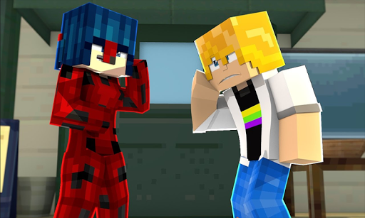 اسکرین شات 2 بازی Noir Lady Bug  for Minecraft PE