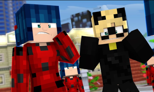 اسکرین شات 1 بازی Noir Lady Bug  for Minecraft PE