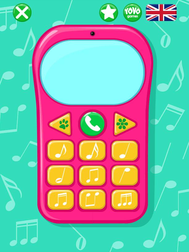 اسکرین شات 4 بازی Baby phone