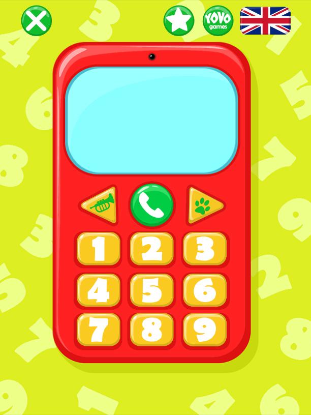 اسکرین شات 2 بازی Baby phone
