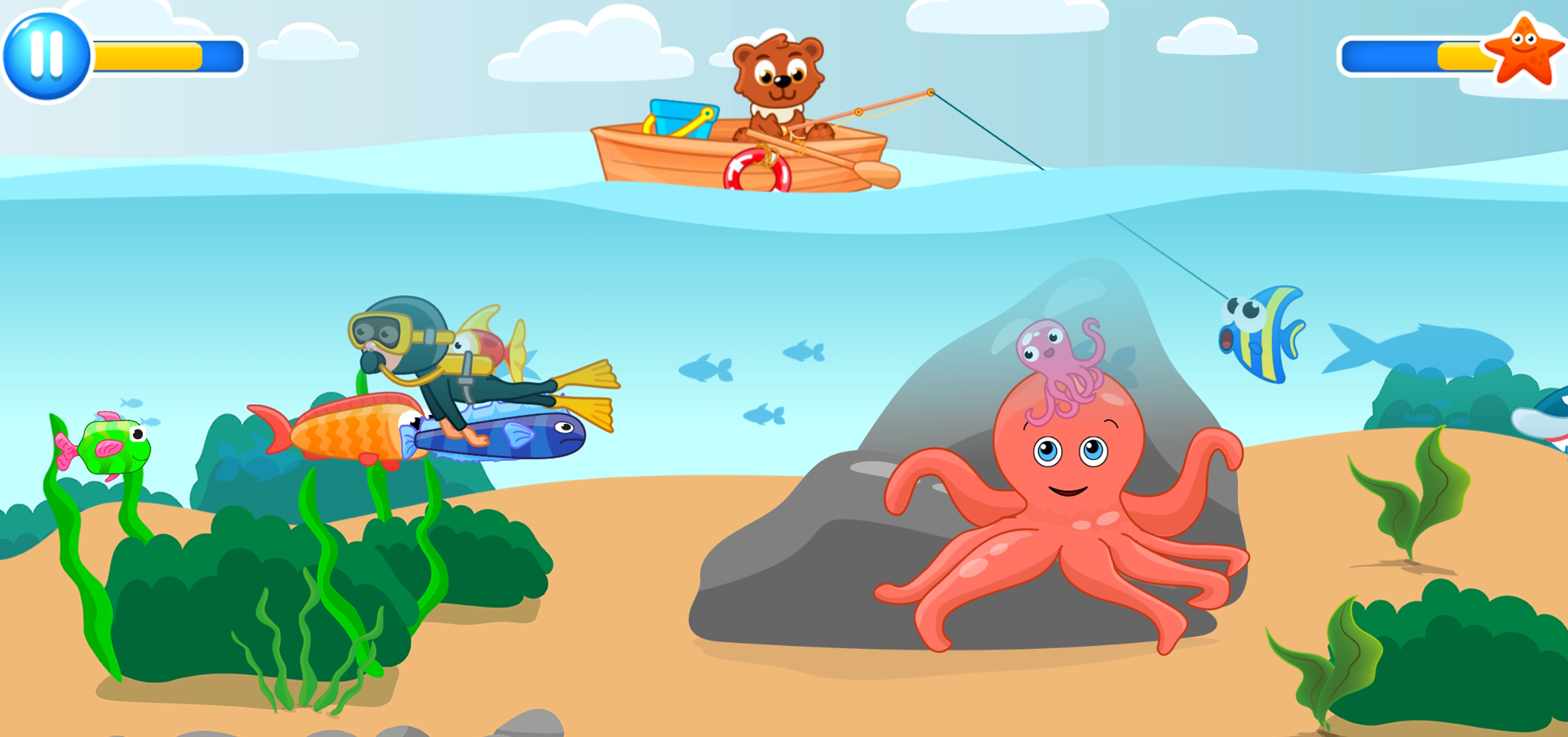 اسکرین شات 2 بازی Fishing dream