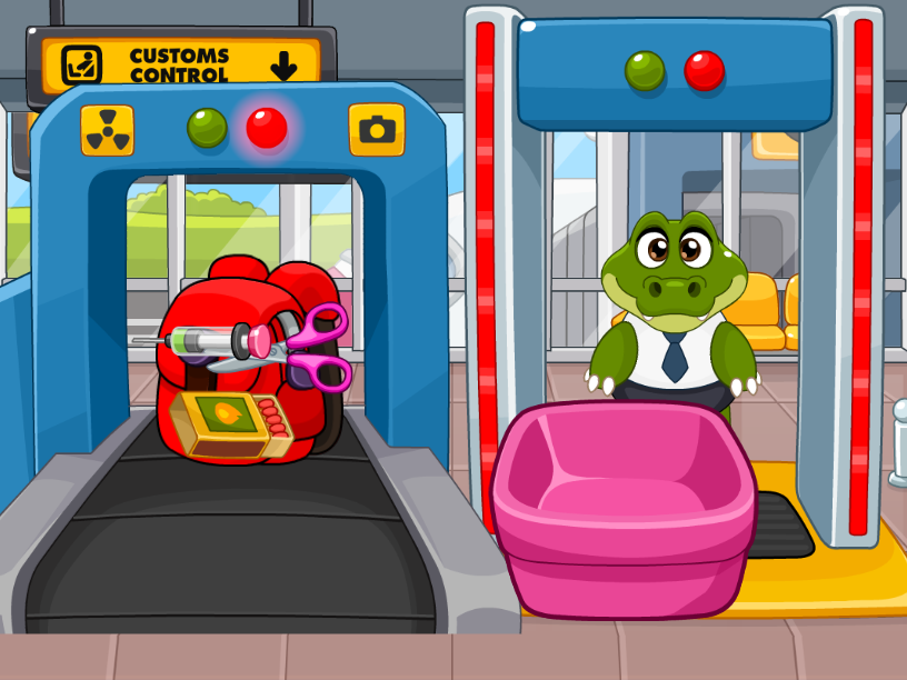 اسکرین شات 2 بازی Kids Airport Adventure