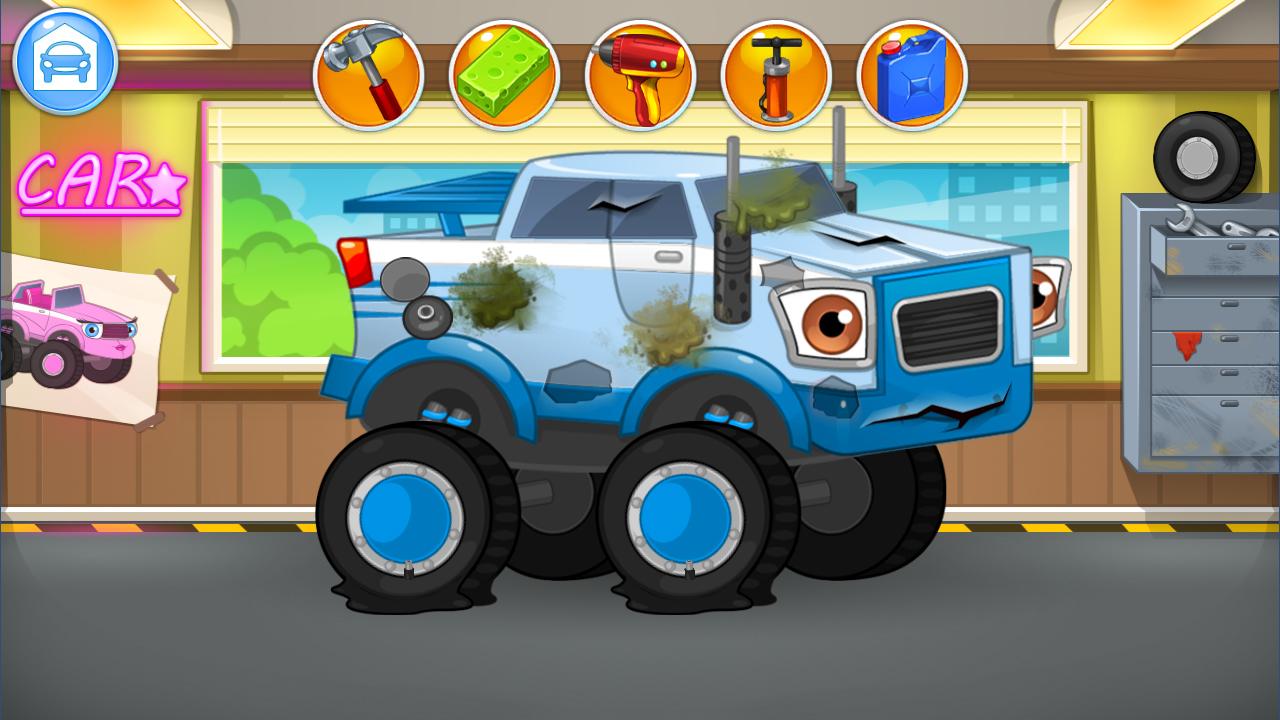 اسکرین شات 2 بازی Repair monster trucks