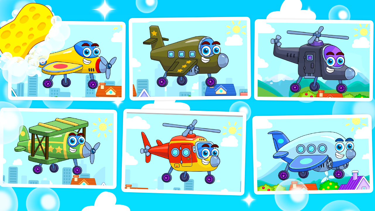 اسکرین شات 1 بازی Airplane wash