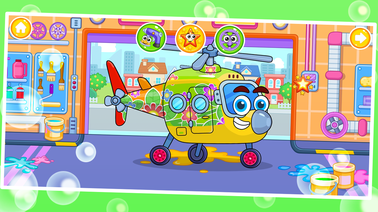 اسکرین شات 3 بازی Airplane wash