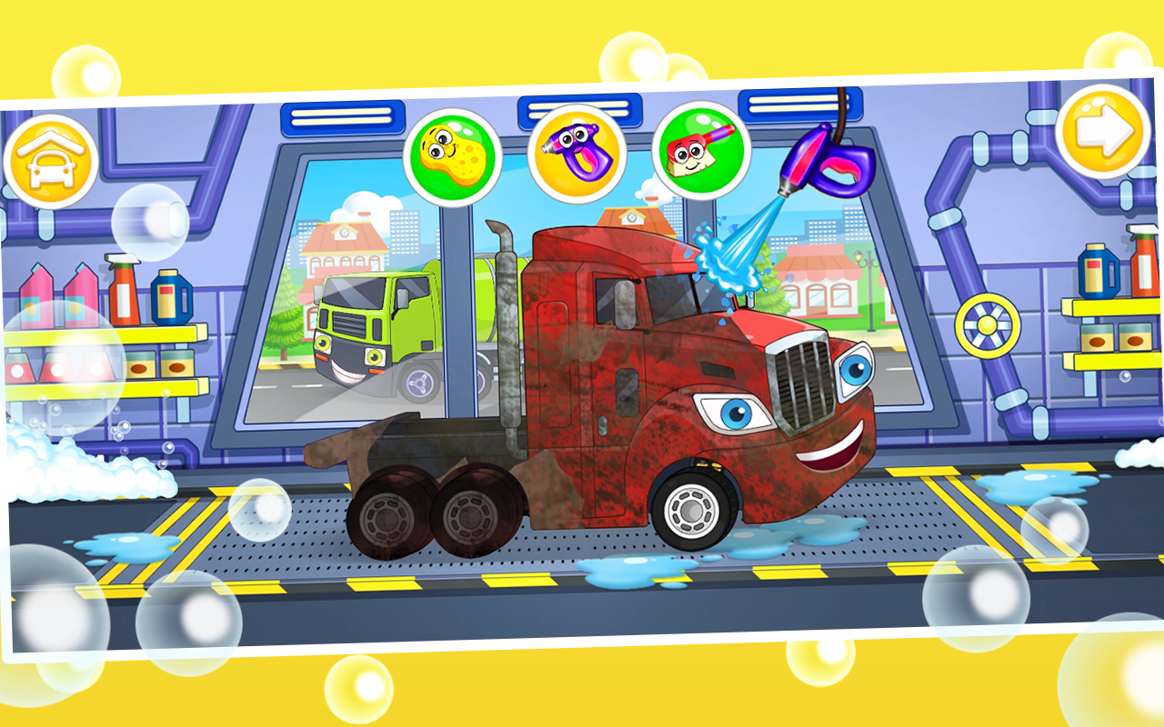 اسکرین شات 2 بازی Carwash: Trucks