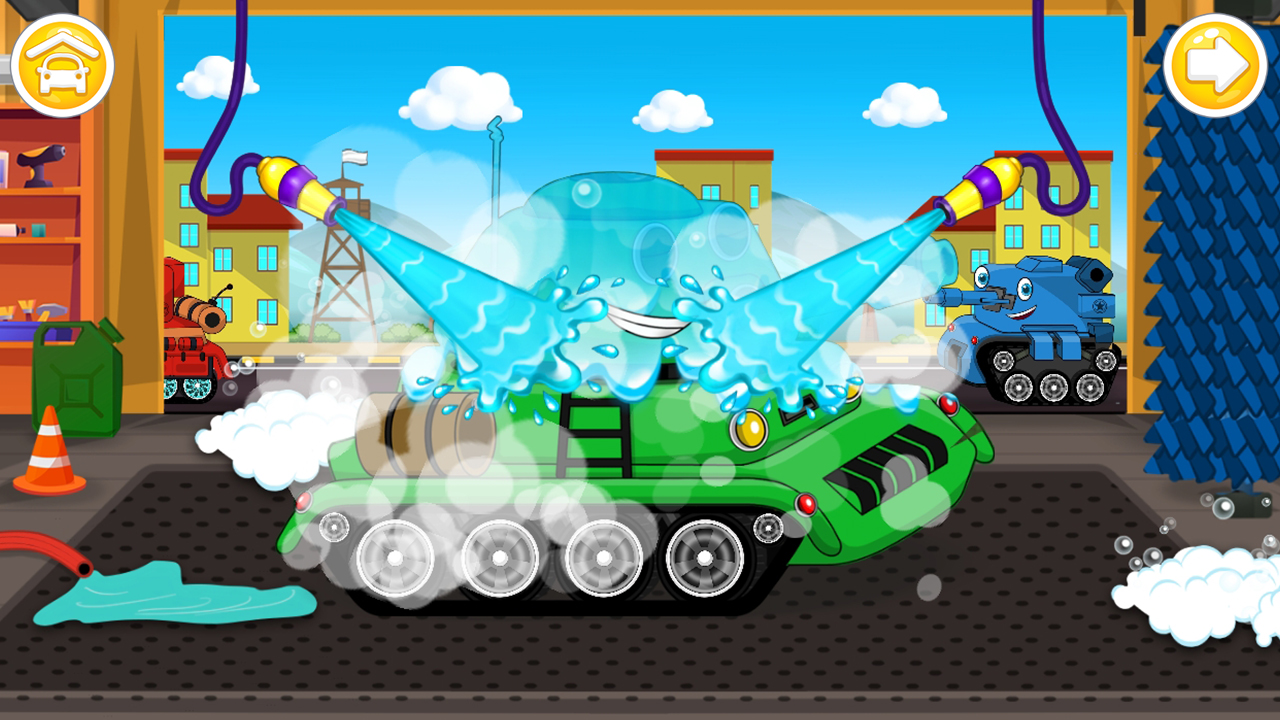 اسکرین شات 4 بازی Tank washing