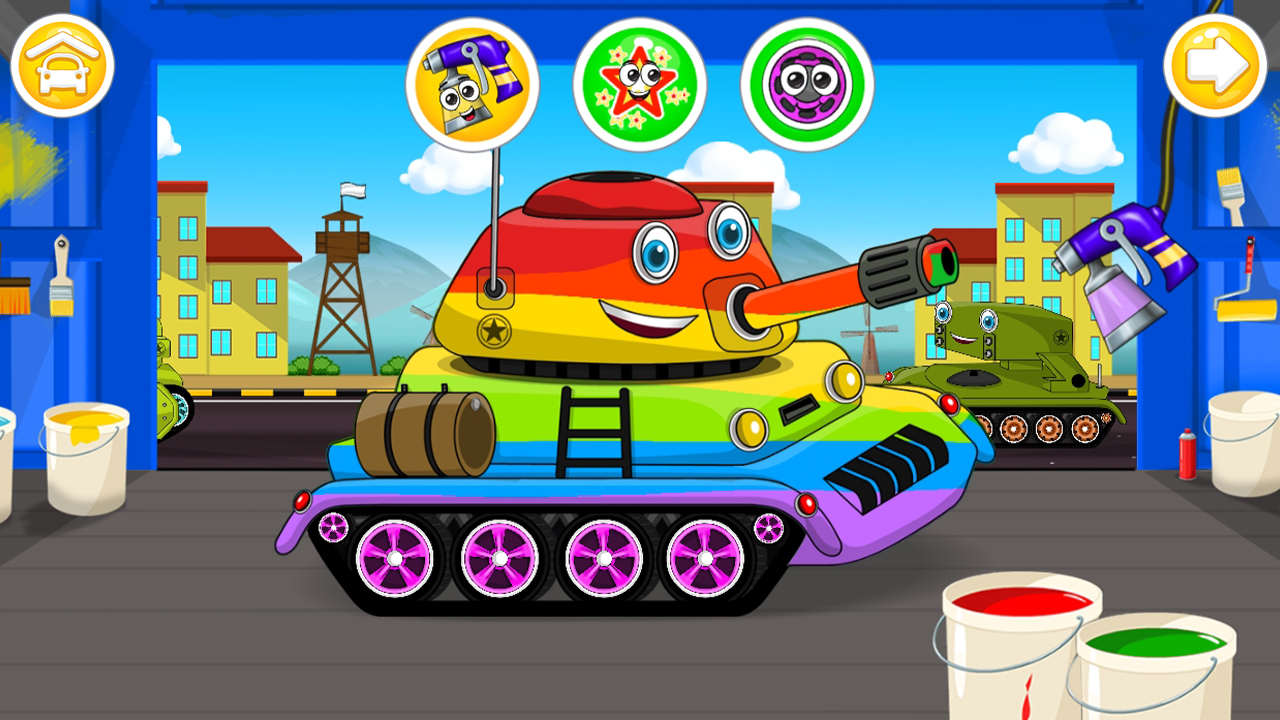 اسکرین شات 5 بازی Tank washing