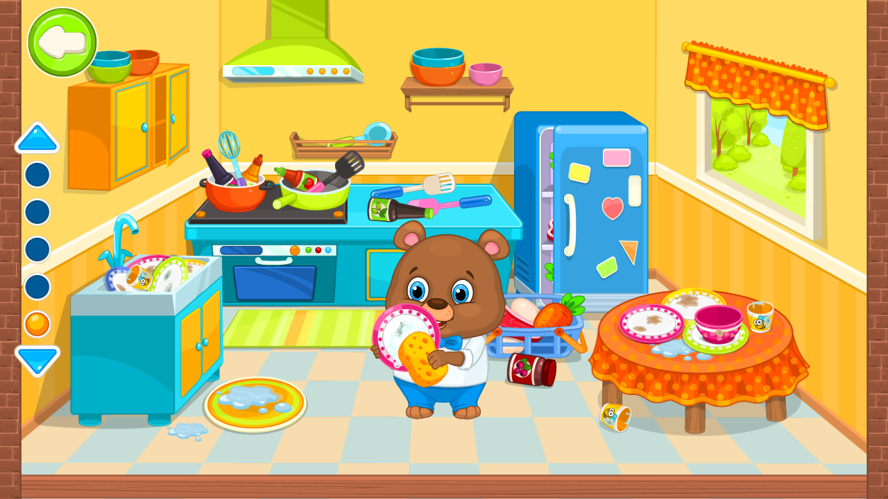 اسکرین شات 5 بازی Cleaning the house