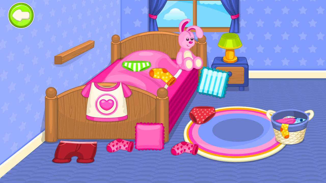 اسکرین شات 2 بازی Cleaning the house