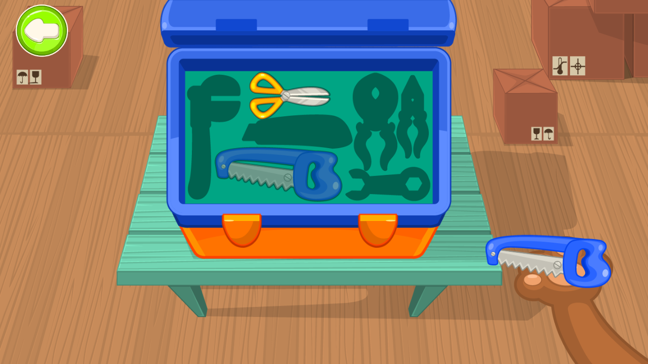 اسکرین شات 1 بازی Cleaning the house