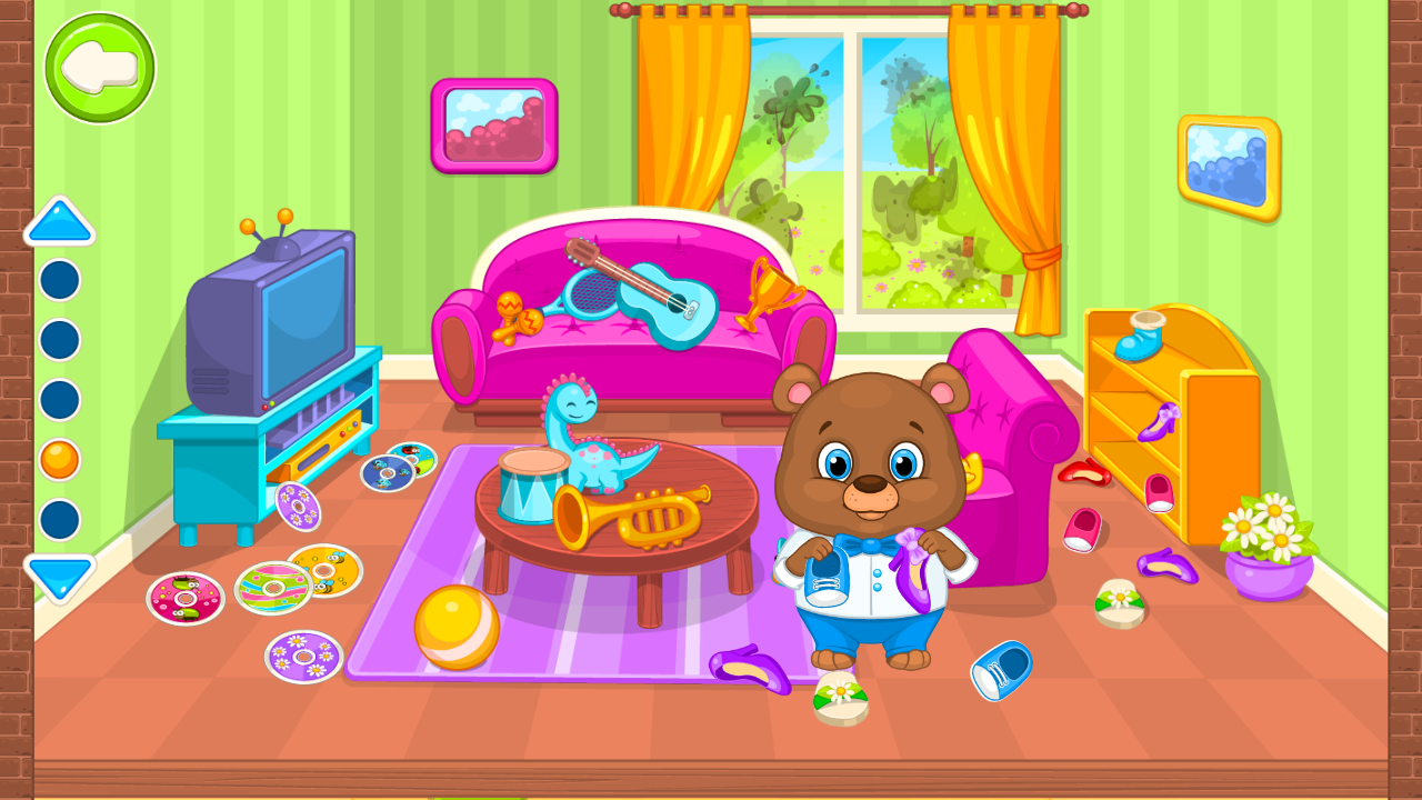 اسکرین شات 4 بازی Cleaning the house