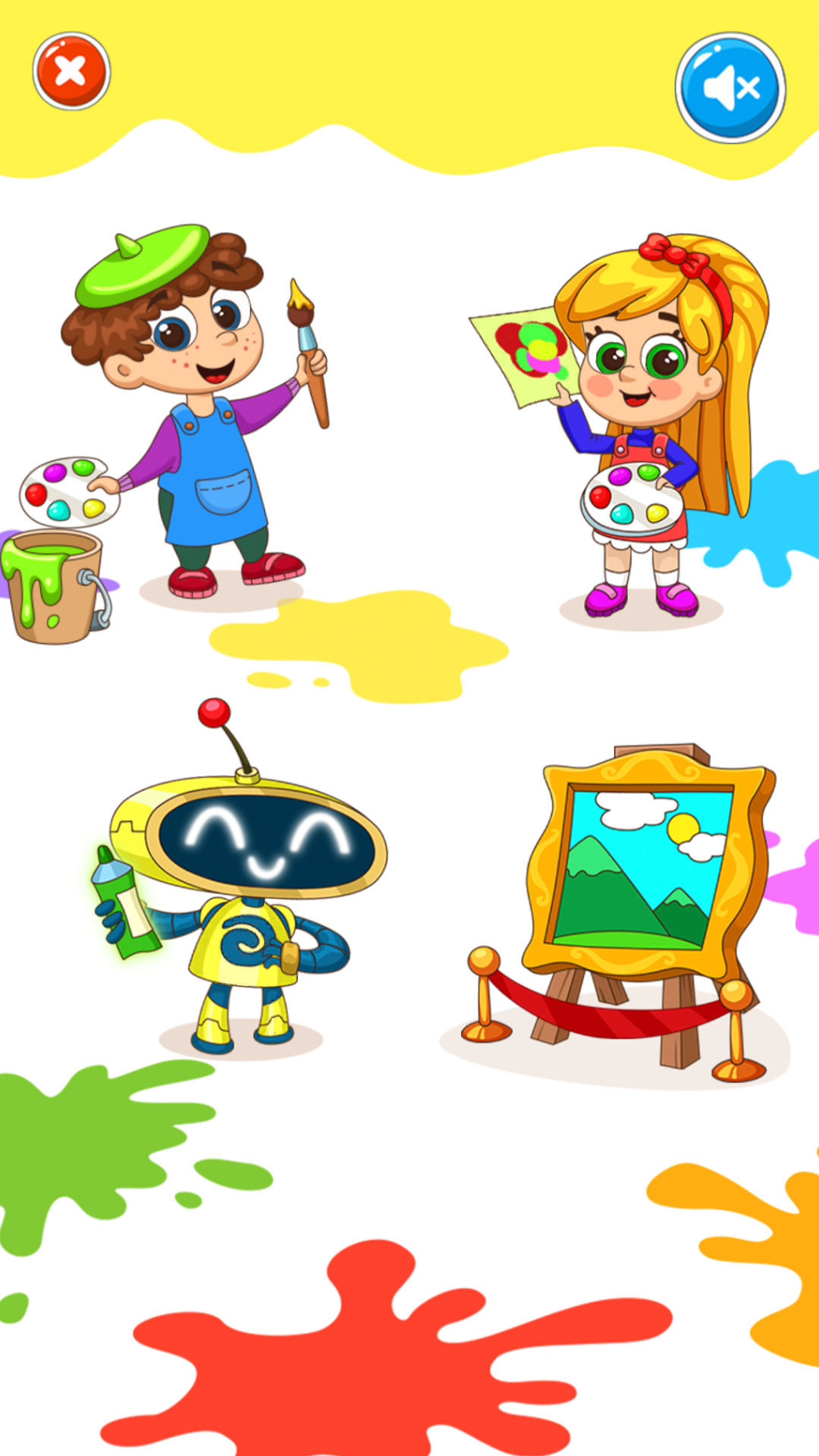 اسکرین شات 6 بازی Coloring book