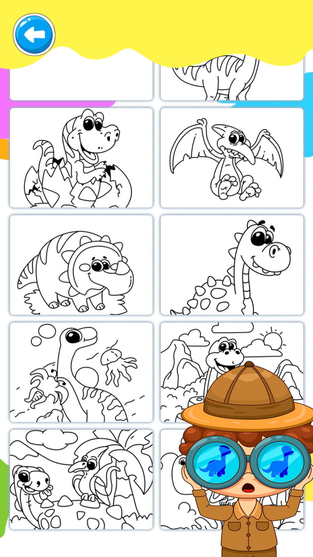 اسکرین شات 5 بازی Coloring book
