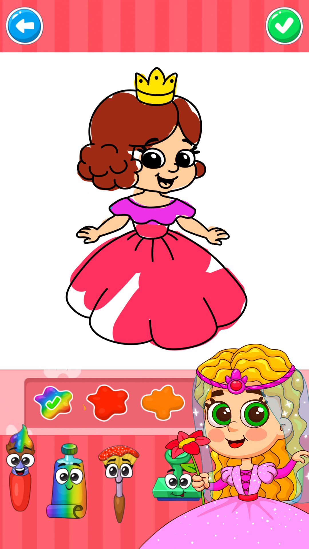 اسکرین شات 2 بازی Coloring book