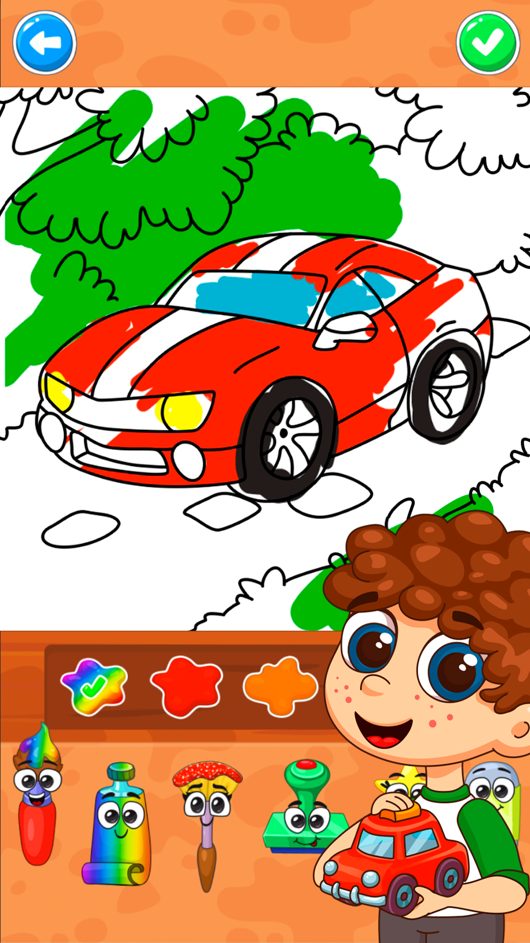 اسکرین شات 1 بازی Coloring book