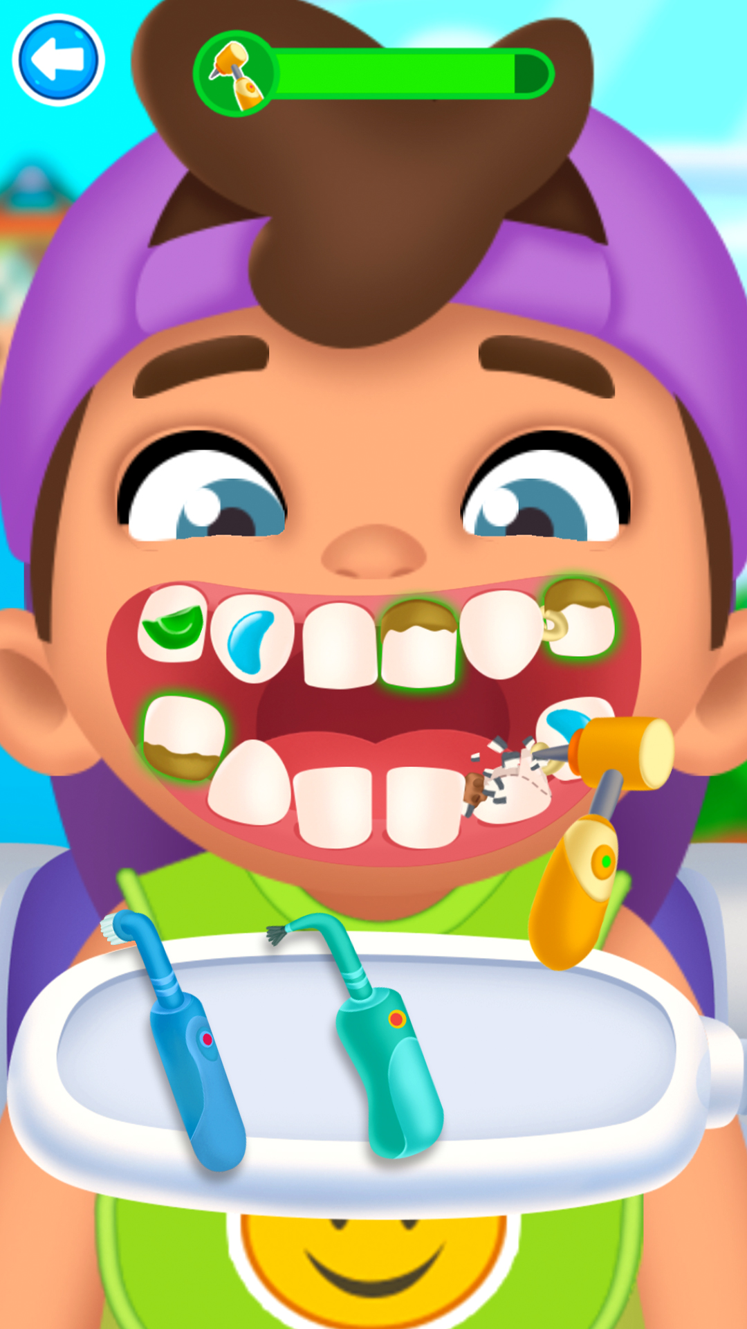 اسکرین شات 2 بازی Dentist for children