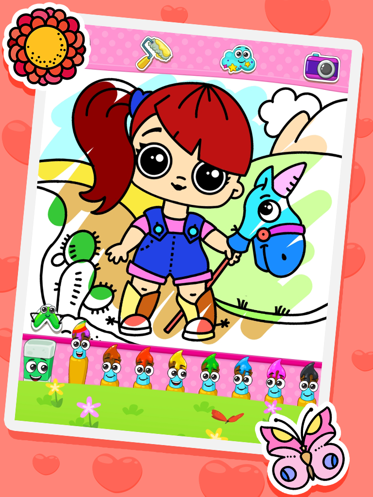 اسکرین شات 2 بازی Coloring dolls