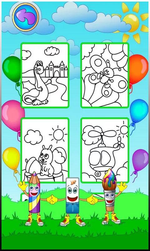 اسکرین شات 2 بازی Coloring pages