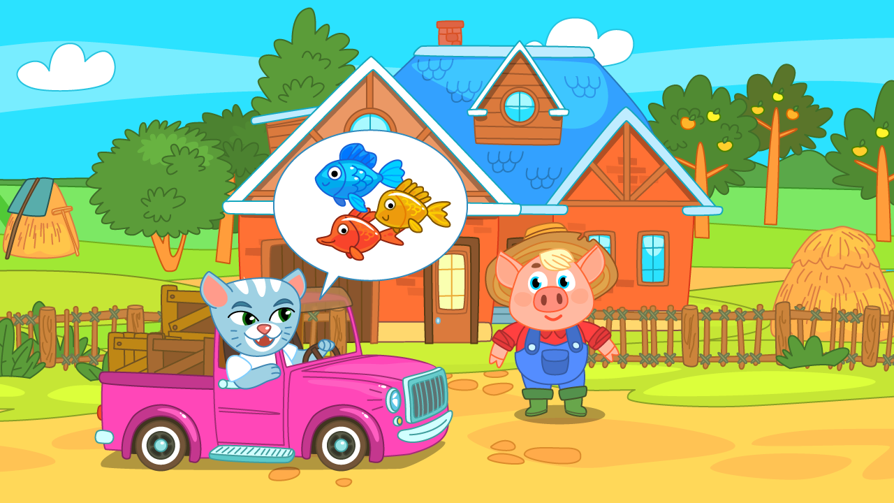 اسکرین شات 2 بازی Farm for kids