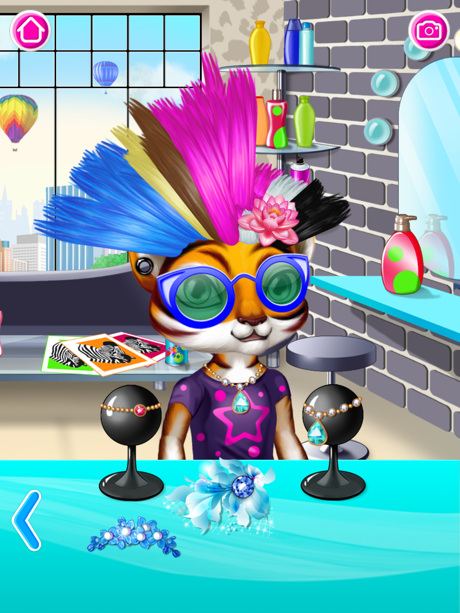 اسکرین شات 2 بازی Beauty salon: hair salon