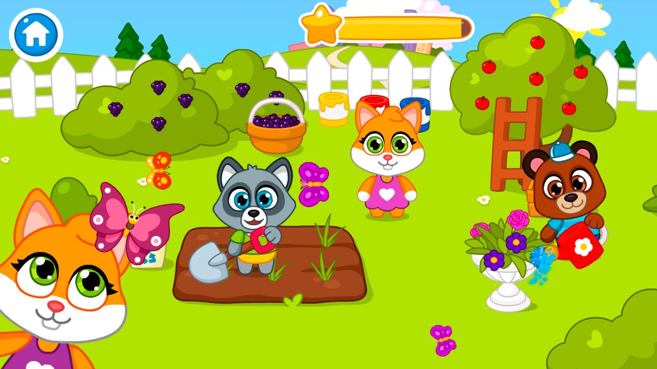 اسکرین شات 2 بازی kindergarten - animals
