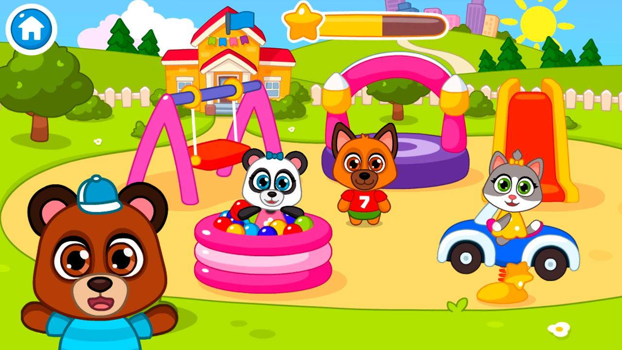 اسکرین شات 1 بازی kindergarten - animals