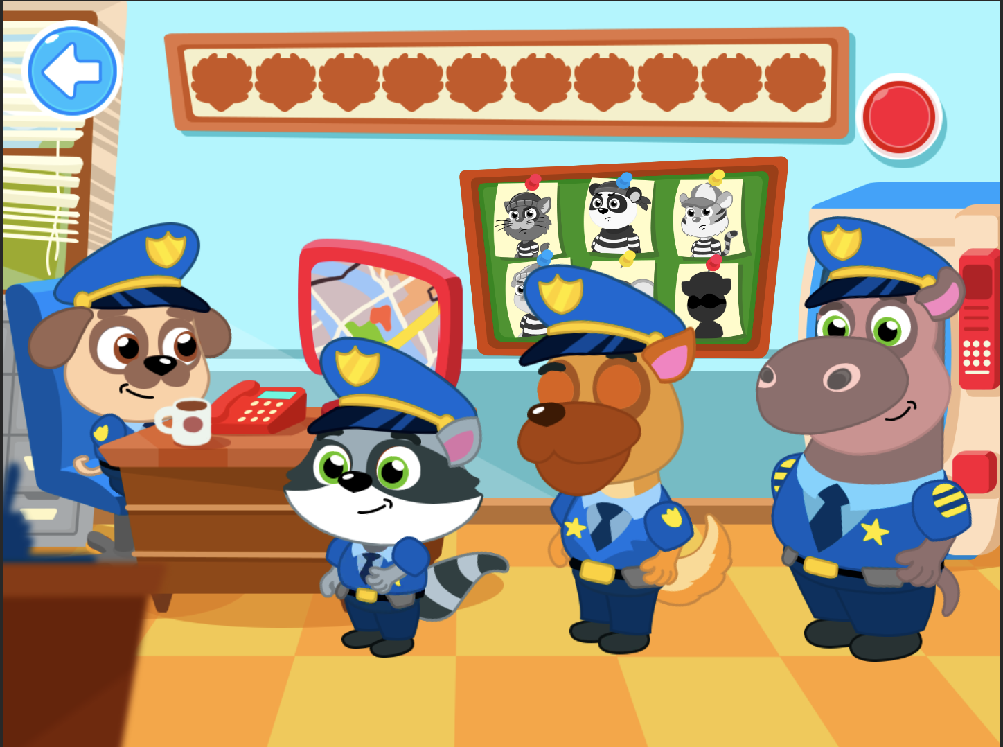 اسکرین شات 1 بازی Policeman for children