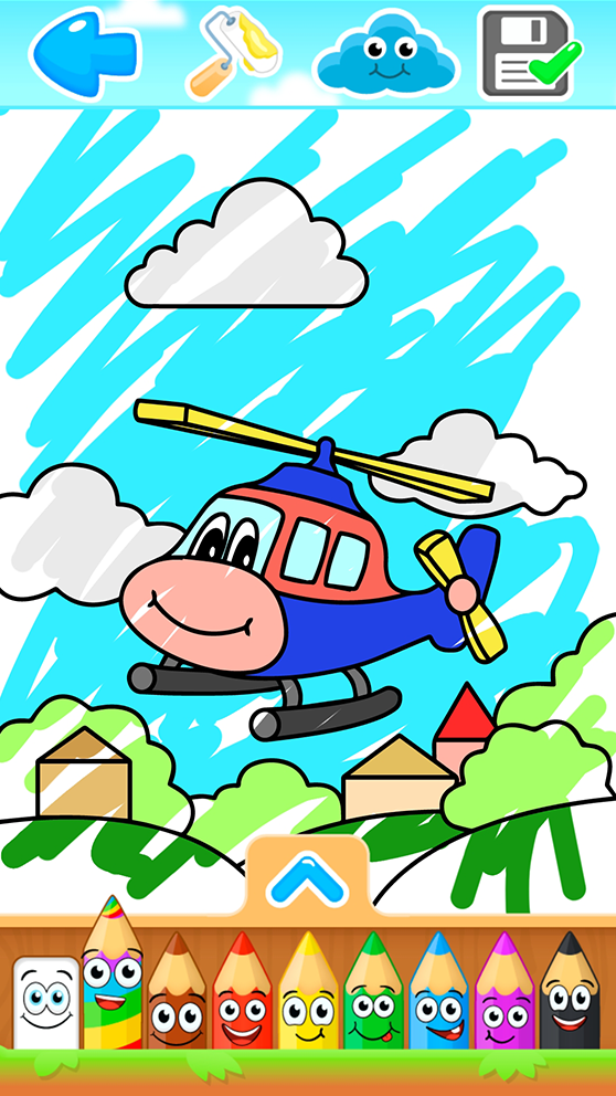 اسکرین شات 7 بازی Transport coloring pages