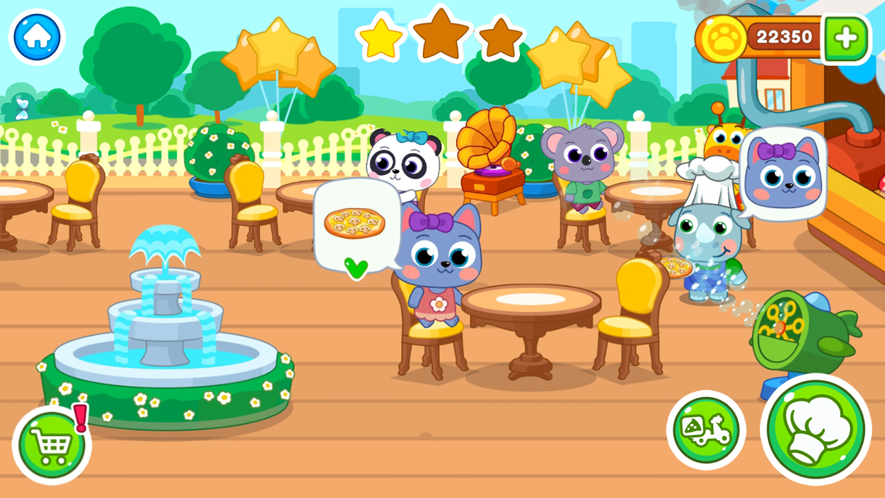 اسکرین شات 6 بازی Pizzeria for kids