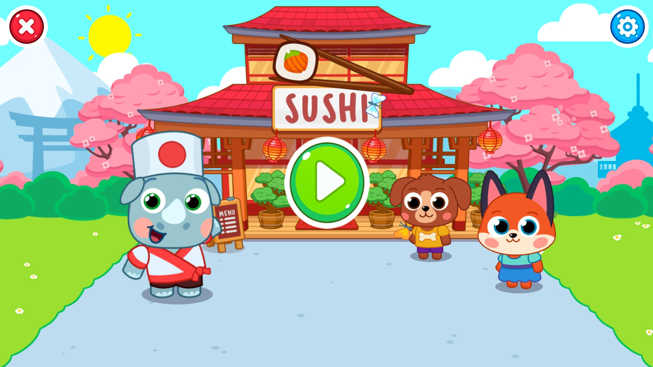 اسکرین شات 1 بازی Sushi bar
