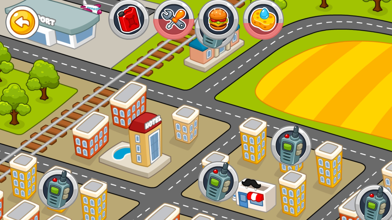 اسکرین شات 4 بازی Taxi for kids