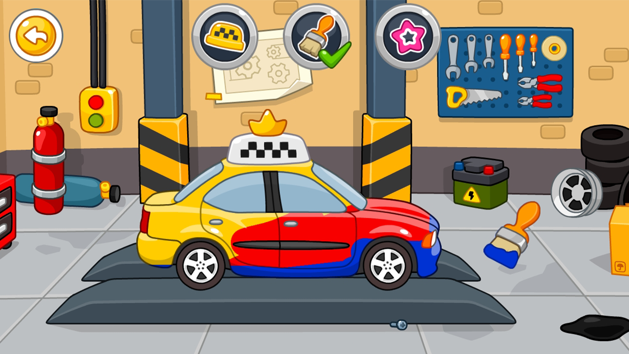 اسکرین شات 2 بازی Taxi for kids