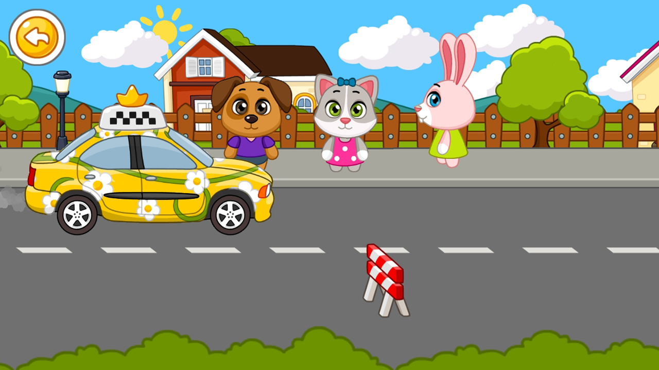 اسکرین شات 1 بازی Taxi for kids