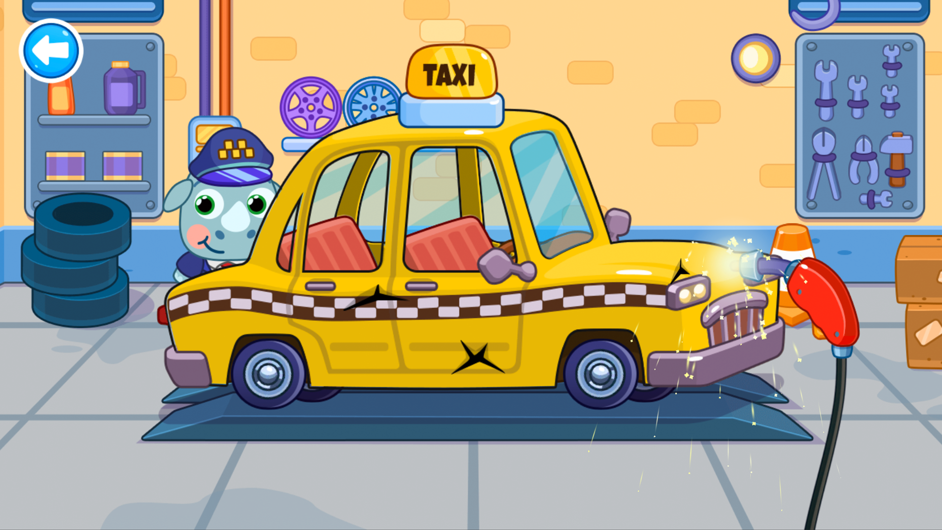 اسکرین شات 4 بازی Taxi for kids
