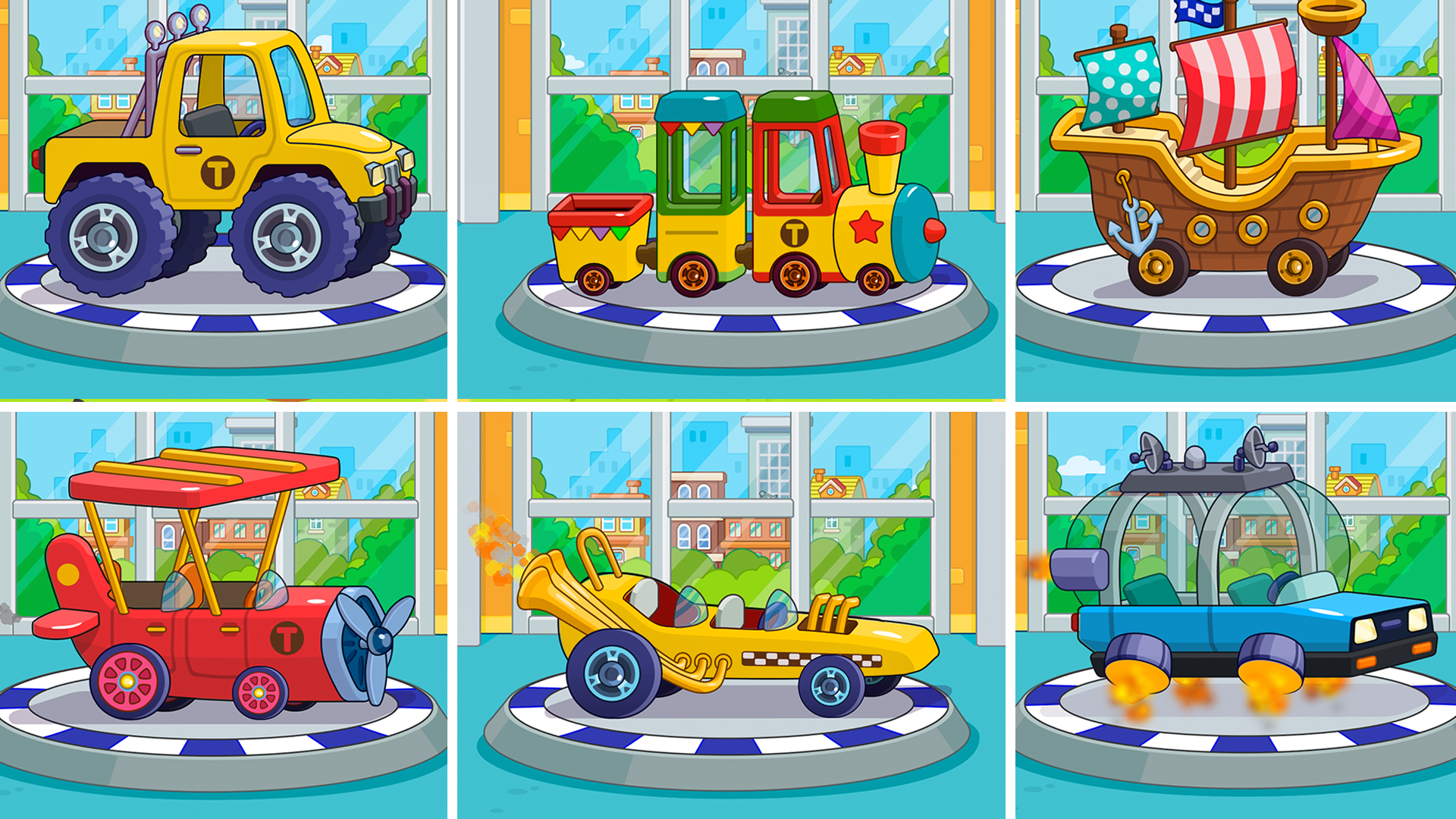 اسکرین شات 6 بازی Taxi for kids