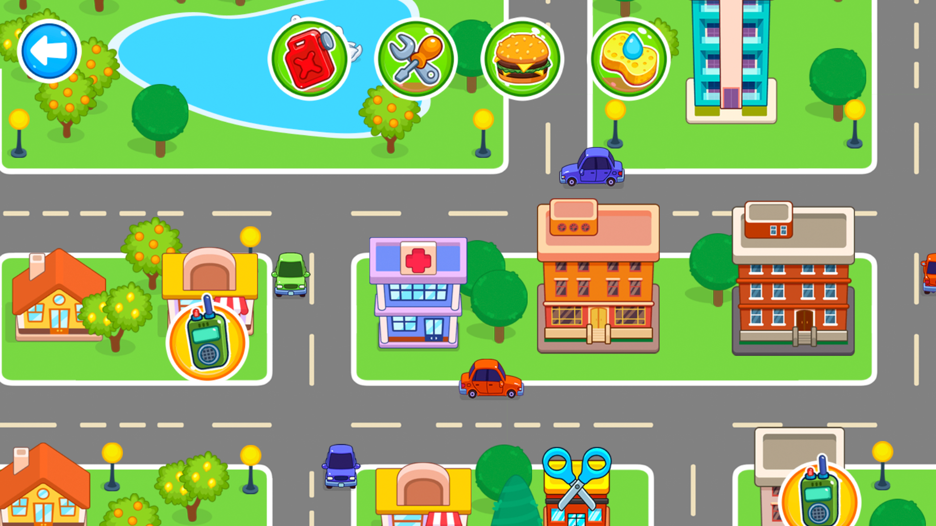 اسکرین شات 3 بازی Taxi for kids