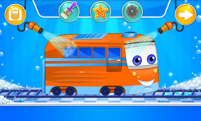 اسکرین شات 4 بازی Train Wash