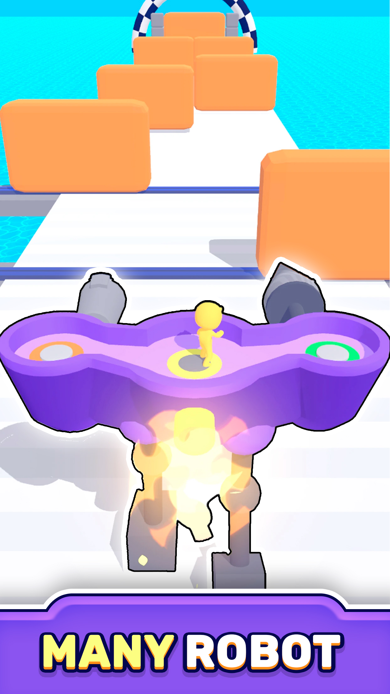 اسکرین شات 2 بازی Mecha Run