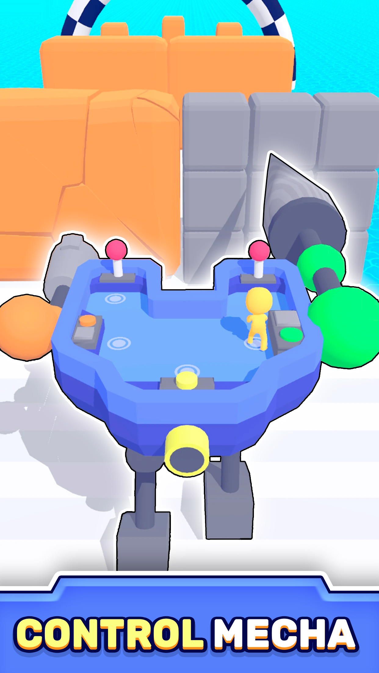 اسکرین شات 1 بازی Mecha Run