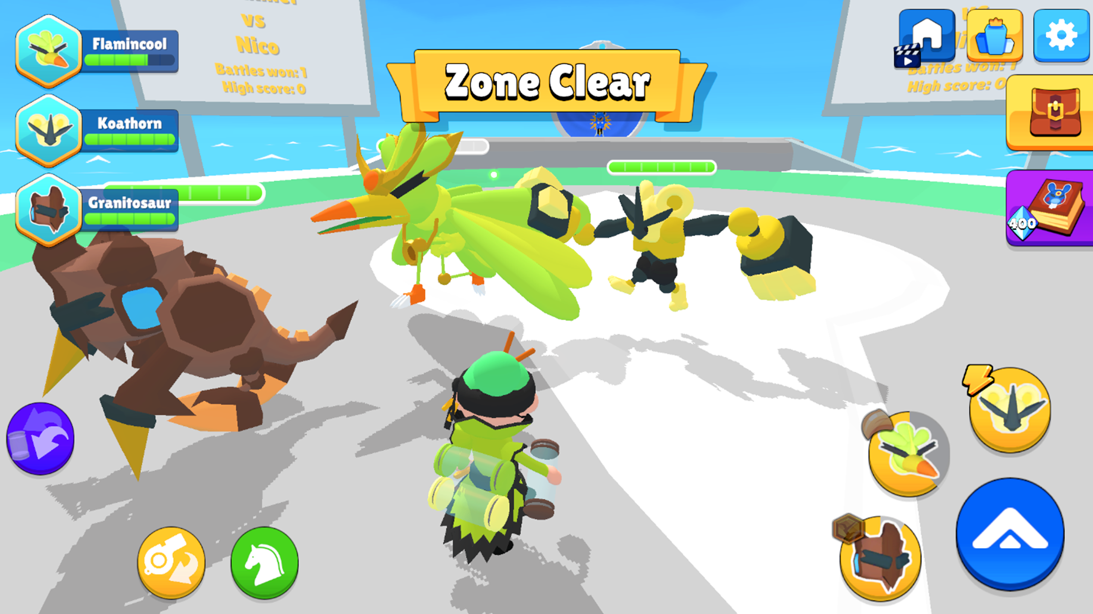 اسکرین شات 5 بازی Toonsters: Crossing Worlds