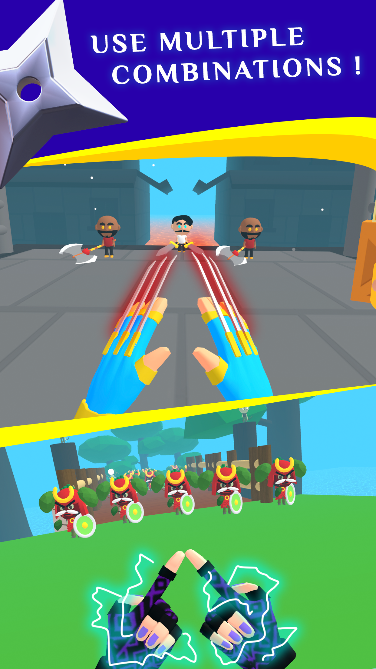 اسکرین شات 2 بازی Ninja Hands