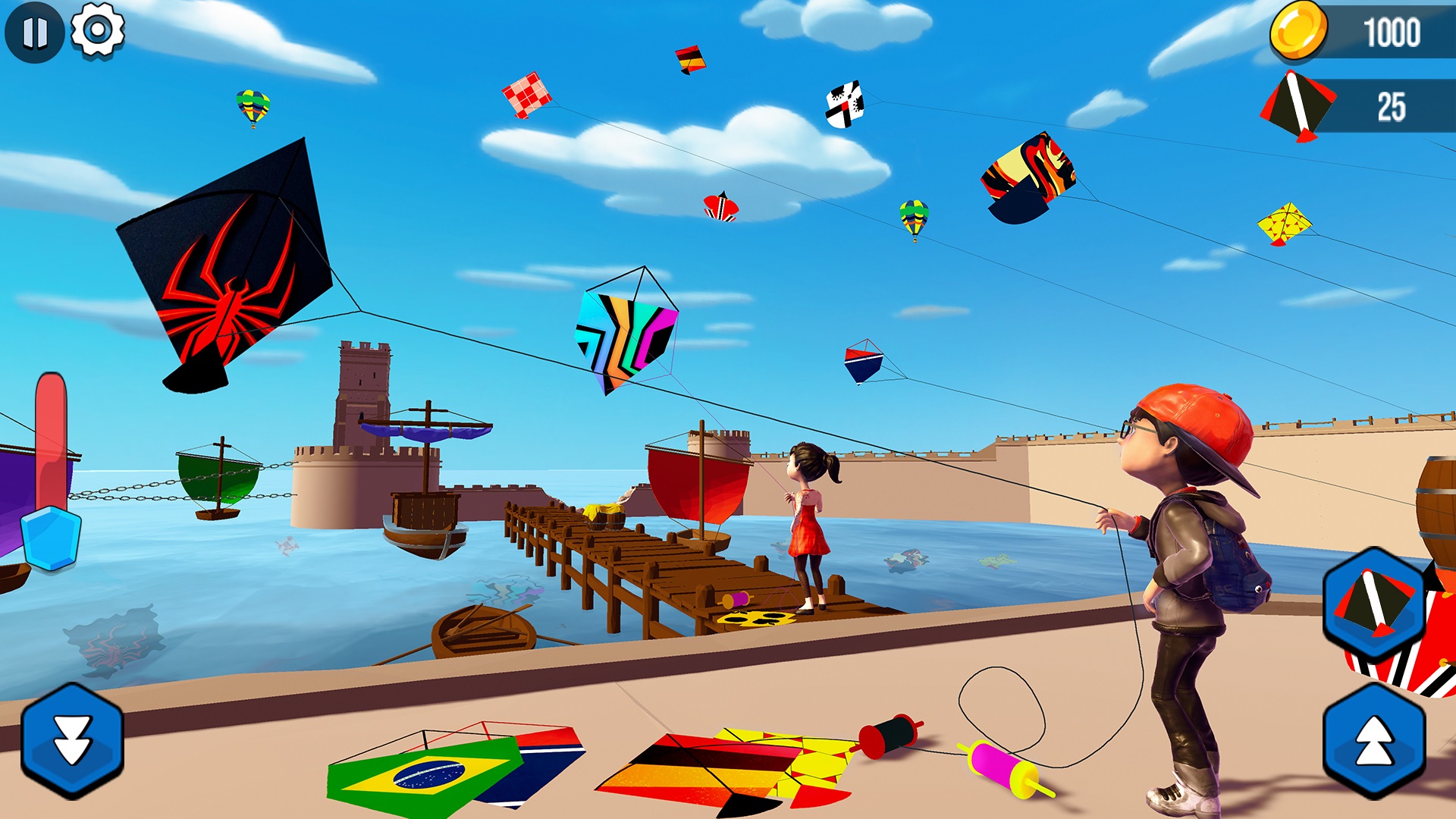 اسکرین شات 1 بازی Basant The Kite Fight 3D