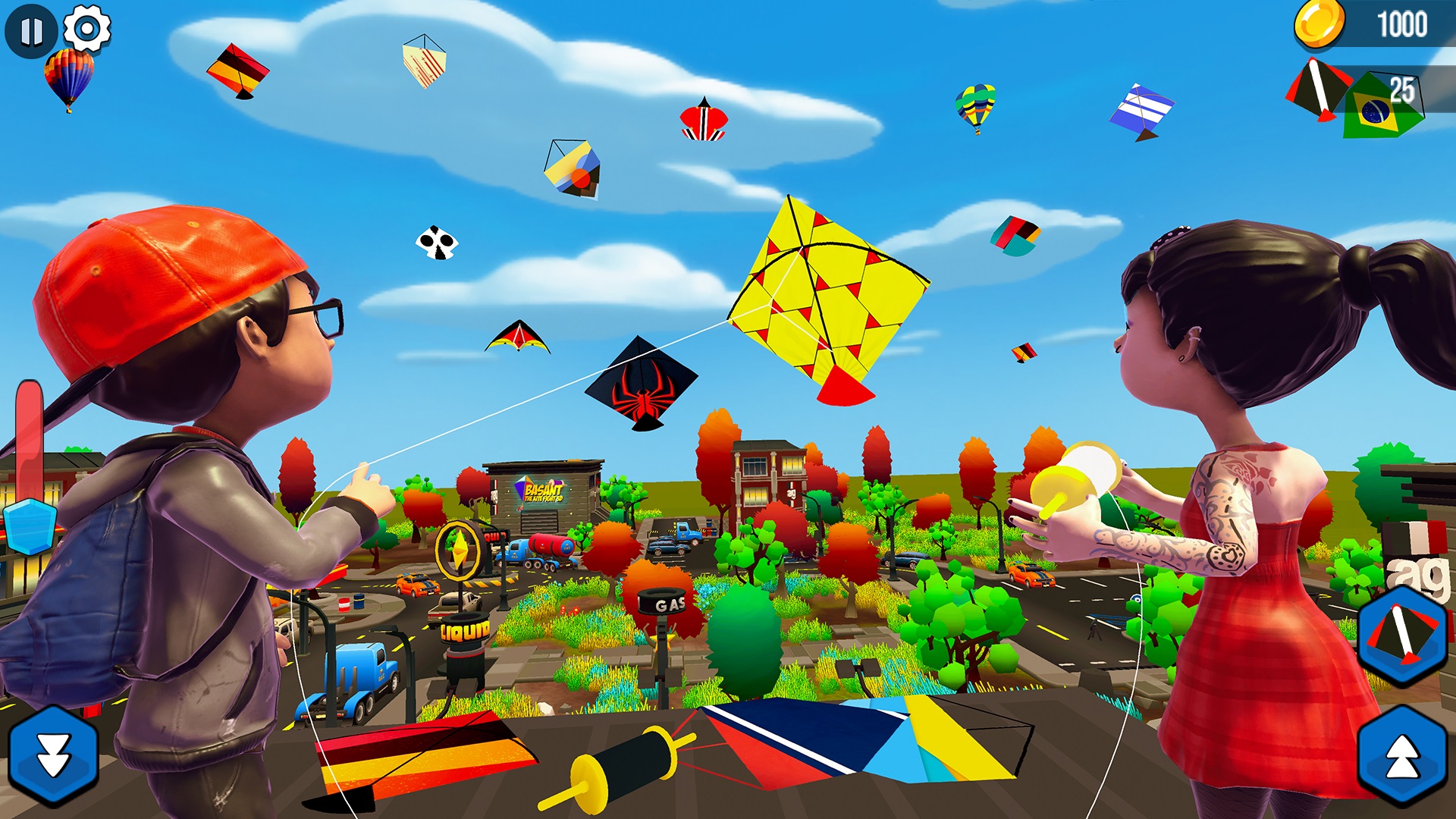 اسکرین شات 2 بازی Basant The Kite Fight 3D