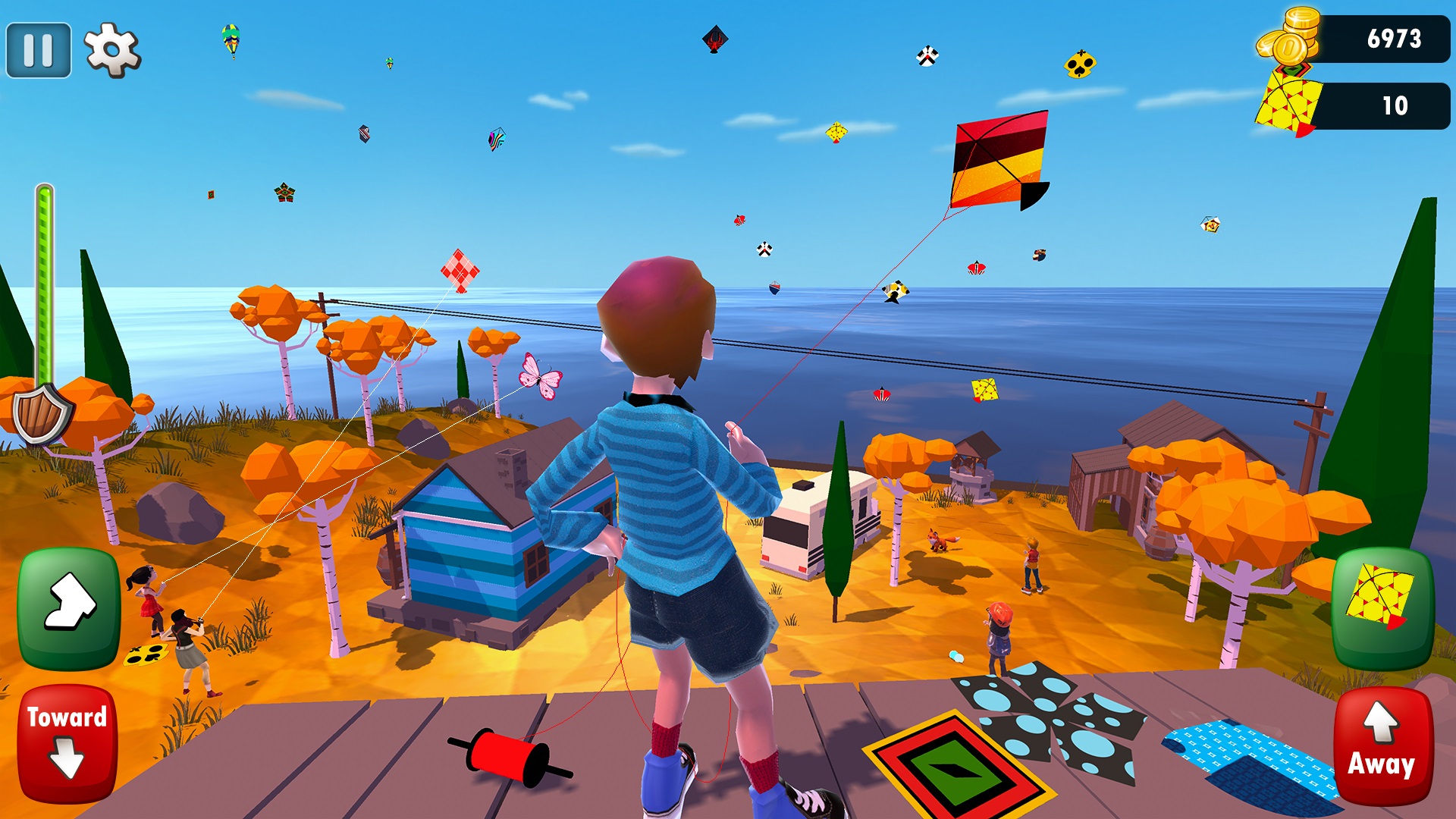 اسکرین شات 2 بازی Kite Game 3D – Kite Flying
